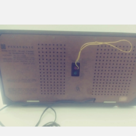 PANASONIC Model RE-7257 FM/AM Solid State Table Top Radio 1968 Tested and Works - Picture 3 of 8